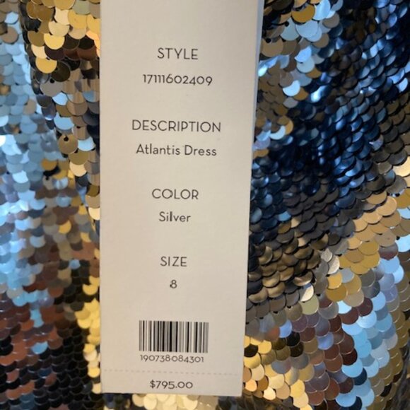 Veronica Beard one shoulder sequins mini dress - Picture 3 of 4